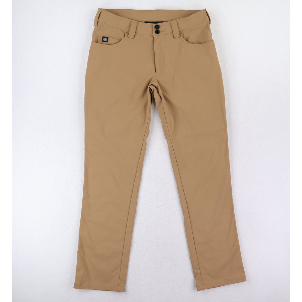Truewerk T1 Werkpants Men 30x31 Tan Technical Workwear Outdoor Utility Pants